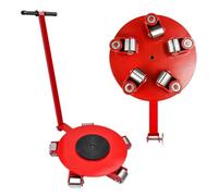 Trasportatore per macchinari pesanti, carrello meccanico per skate con base ispessita e ruote in acciaio per il trasporto di magazzini e officine