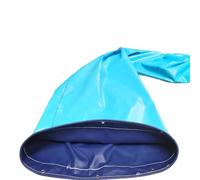 Trasportatore resistente spesso di scarico & dello scivolo 0.42mm di carico del PVC ad alte prestazioni per i cantieri 0.62x10m ideale per la movimentazione del cilindro di grande altezza