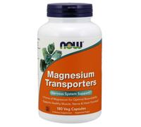 NOW Trasportatori di magnesio, 180 capsule vegetali