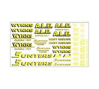 Trasporti Pesanti Wynn T7 Colore OO Scala Langley Modelli Adesivi 1/76