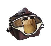 Croci Fast&Easy Trasportino 2in1, trasportino e cuccetta per cane e gatto, Borsa a tracolla per animale domestico, Borsa da trasporto Misura S, Carico massimo 12 kg