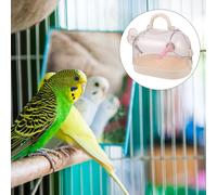 Trasportino da viaggio per uccelli con trespolo in piedi Gabbia da viaggio