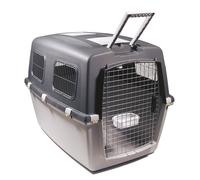 Trasportino Gulliver IATA per cani e gatti con porta in metallo omologato per tr