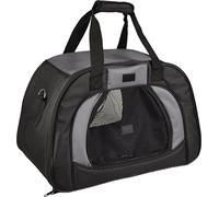 Trasportino per cani - gatti - Doris - Borsa in poliestere con telaio rinforzato, ventilazione e fondo rimovibile