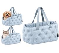 Trasportino per cani - gatti - Imelda - Azzurro chiaro - 42 x 20 x 25 cm - Flamingo