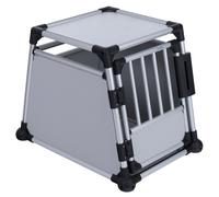 Trasportino per cani Trixie Alu - M: L 55 × P 78 × H 62 cm