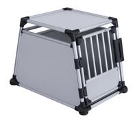 Trasportino per cani Trixie Alu - M-L: L 63 × P 90 x H 65 cm
