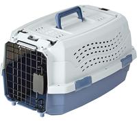 Trasportino rigido Gatti per animali 2 sportelli carica dall alto L 48 x P 32 x