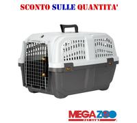 Trasportino skudo iata 7 per cane trasporto auto e aereo 105x73x76h