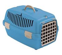 Trasportino gatti|cani taglia mini (32x48x31cm) GULLIVER 1 Azzurro 97984