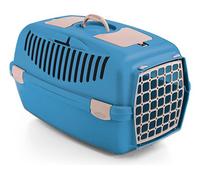 Trasportino cani taglia medio/piccola (40x61x38cm) GULLIVER 3 Azzurro 99850
