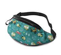Trasporto Auto Camion Motorcyles per Donna Uomo Moda Hip con Cintura Regolabile per Viaggiare All'aperto Sport Ciclismo Corsa