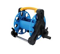 Trasporto e stoccaggio convenienti for il tubo flessibile, previene la torsione, supporto for avvolgitubo esterno for tubi dell'acqua, carrello for