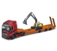 Camion da Costruzione Volvo con Escavatore