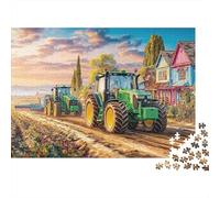 Tratt. Strada Terra Rompicapo Da Tavolo 1000 Pz Paesaggio Fattoria Durevole Per 14 Anni E Oltre Dettagliati Divertimento Pezzi Non Si Confondono 38x26cm/1000pcs