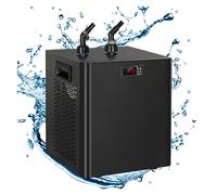 Trattamenti dell'acqua dell'acquario Refrigeratore d'acqua for acquario, 79 Gal 1/3 HP Refrigeratore d'acqua for acquario Design silenzioso Compressore Refrigerazione for meduse idroponiche Riscaldato