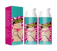 Trattamento Anti-Brufoli per Glutei e Cosce - 2 Creme in Confezione, Formula Purificante Contro le Imperfezioni Corporee, Riduce Arrossamenti e Segni, Migliora la Grana della Pelle