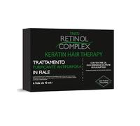 Trattamento Anticaduta in Fiale Retinol Complex - Azione Rinforzante e Stimolante con Mentolo, Eucalipto e Balsamo Fioravanti - Capelli Deboli e Tendenti alla Caduta 6x10ml (Purificante)