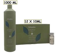 TRATTAMENTO ANTICADUTA PROFESSIONALE SHAMPOO ENERGY (S3) 1LT+ FIALE (T3) ECHOS