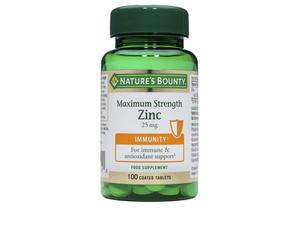 Trattamento Antimacchie Nature's Bounty Zinc [100 Unità]