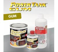 Trattamento antiruggine per serbatoi moto auto bianco rosso gum power tank