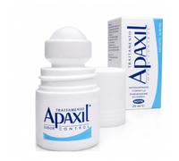 Trattamento Apaxil Sudor Control Ascelle Notte Roll On 25ml, Antitraspirante contro Iperidrosi Ascellare e Sudorazione Forte