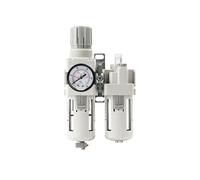 Trattamento 'aria del compressore d'aria compressa con valvola di riduzione della pressione pneumatica AC separazione olio bianco-acqua(AC40-04DE-B)
