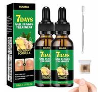 Trattamento Beauras per la micosi delle unghie, trattamento Beauras per la micosi delle unghie in 7 giorni - miscela di zenzero ed erbe, riparazione e rinnovamento indolore 2PCS