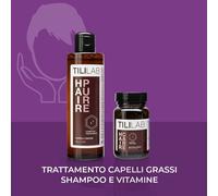 Trattamento Capelli Grassi Shampoo e Vitamine