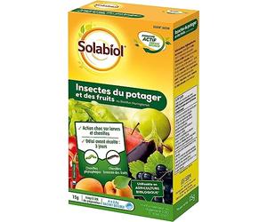 Trattamento degli insetti da giardino e da frutto, Bacillus thuringiensis - Efficace contro larve e bruchi