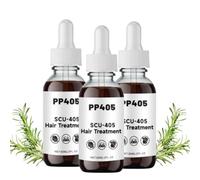 Trattamento dei capelli PP405, olio per la crescita dei capelli SCU-405, siero perdita anti-capell-i, perdita anti-capell-i, rapidamente assorbiti e non grassi, per tutti i tipi (3PC)