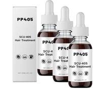 Trattamento dei capelli PP405, olio per la crescita dei capelli SCU-405, siero perdita anti-capelli, olio nutriente del cuoio capelluto, riparazione dei danni, prevenzione delle perdite (3pcs)