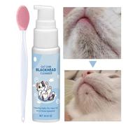 Trattamento ' del mento felino - nòirs anti -punto per gatti, lozione per la pulizia con pennello, soluzione di pulizia morbida da 30 ml, per la pelle irritata
