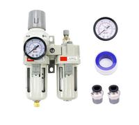 Trattamento della fonte d'aria FRL di alta qualità AC3010-03 Filtro regolatore lubrificatore Combinazione con scarico automatico e manometro
