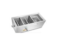 Trattamento Delle Acque Reflue Della Cucina Dell'olio Dell'acqua Trappola Del Grasso Dell'intercettore Dell'acciaio Inossidabile For Il Separatore Filtro Ristorante