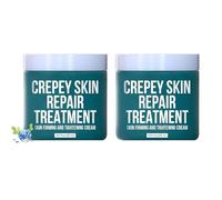 Trattamento di riparazione della pelle di Cellu Crepey, crema per il collo della riparazione della pelle Crepey, crema di serraggio del viso a idratazione profonda, si stringe visibilmente (2pcs)