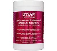 Trattamento idro-minerale - pedicure e peeling con acido glicolico e olio di May Chang 1000 g BINGOSPA