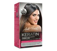 Trattamento Lisciante per Capelli Keratin Anti-frizz Xtrem Care Kativa [3 pcs