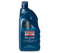 AREXONS NERO GOMME 1l Prodotto nero gomme auto, nero per pneumatici, nero gomme liquido, rinnova e protegge le gomme di auto e moto, previene dall'invecchiamento, maggiore elasticità della gomma