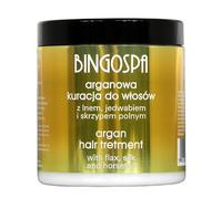 Bingospa Trattamento Argan per Capelli con Lino, Seta e Equiseto 250 ml 250 ml