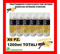 TRATTAMENTO PURIFICANTE PER INTERNI ERRECOM INTERIOR PURIFIER 1200ML VANIGLIA