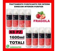 TRATTAMENTO PURIFICANTE PER INTERNI ERRECOM INTERIOR PURIFIER 1600ML TOT FRAGOLA