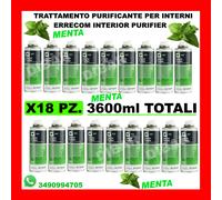 TRATTAMENTO PURIFICANTE PER INTERNI ERRECOM INTERIOR PURIFIER 3600ML ALLA MENTA