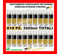 TRATTAMENTO PURIFICANTE PER INTERNI ERRECOM INTERIOR PURIFIER 3600ML VANIGLIA