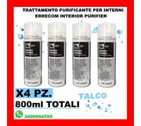 TRATTAMENTO PURIFICANTE PER INTERNI ERRECOM INTERIOR PURIFIER 800ML AL TALCO