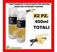 TRATTAMENTO PURIFICANTE PER INTERNI ERRECOM INTERIOR PURIFIER VANIGLIA DA 400ML