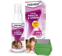 Trattamento Spray Pidocchi & Lendini con Pettine 100% Efficace in 10 Minuti 100