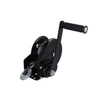 Trattamento termico degli ingranaggi Verricello manuale con freno automatico da 1200 libbre, verricello for barche con sollevamento verticale for rimorchio for barche, verricello con treppiede(A)