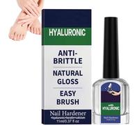 Trattamento unghie all'acido ialuronico, con vitamina E e olio di jojoba, trattamento riparatore idratante intenso per unghie idratate, promuove una crescita sana, per uomini e donne.,1pc