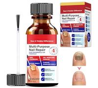Trattamento Unghie Piedi, Riparatore Cura delle Unghie, Oli per la Cura Delle Cuticole, Rinforzante Unghie Fragili, Nutre e Lenisce Le Unghim, 30ml, Rosso